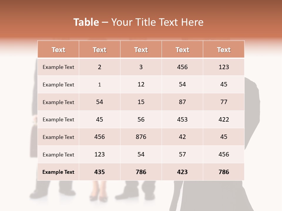 Young Success Girl PowerPoint Template