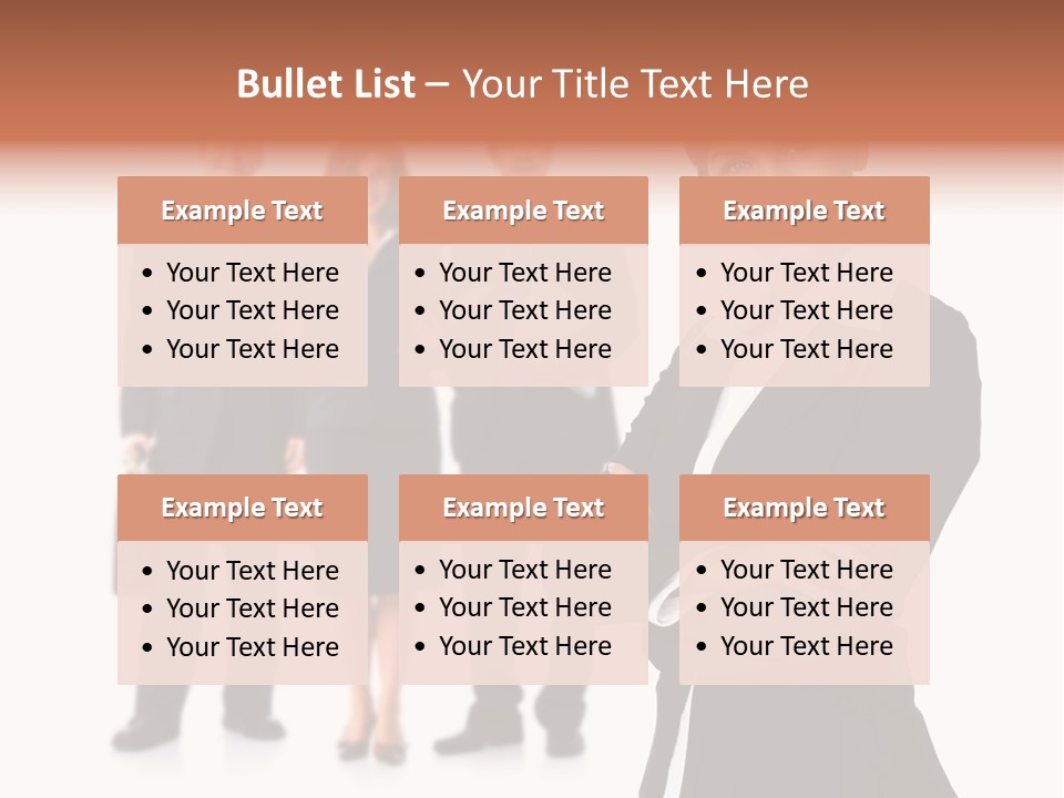 Young Success Girl PowerPoint Template