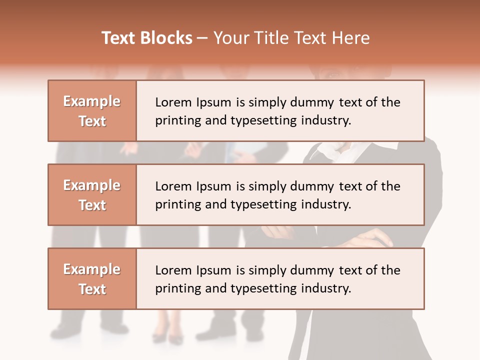 Young Success Girl PowerPoint Template