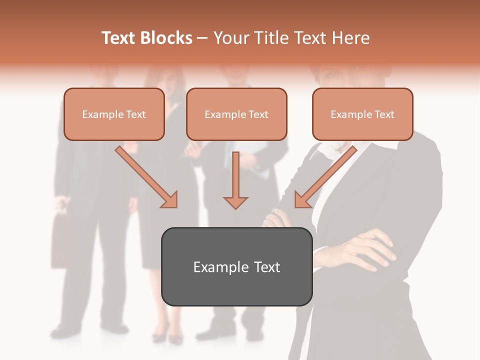 Young Success Girl PowerPoint Template