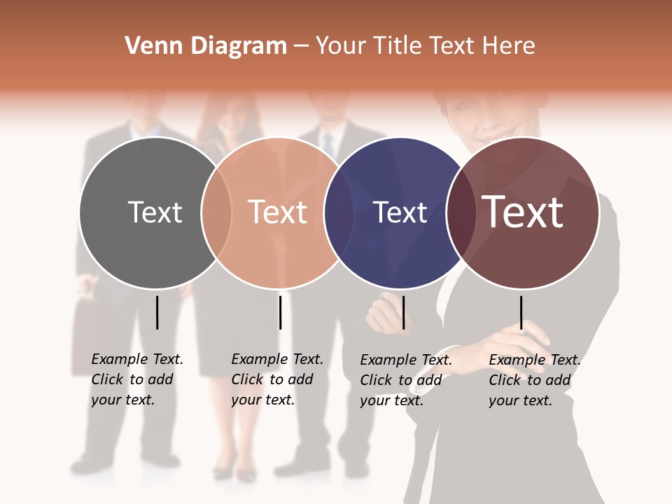 Young Success Girl PowerPoint Template