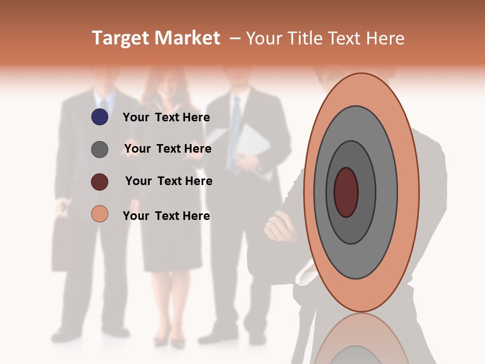 Young Success Girl PowerPoint Template