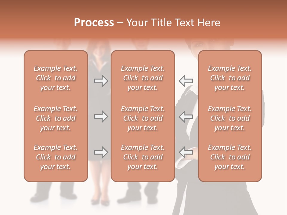 Young Success Girl PowerPoint Template