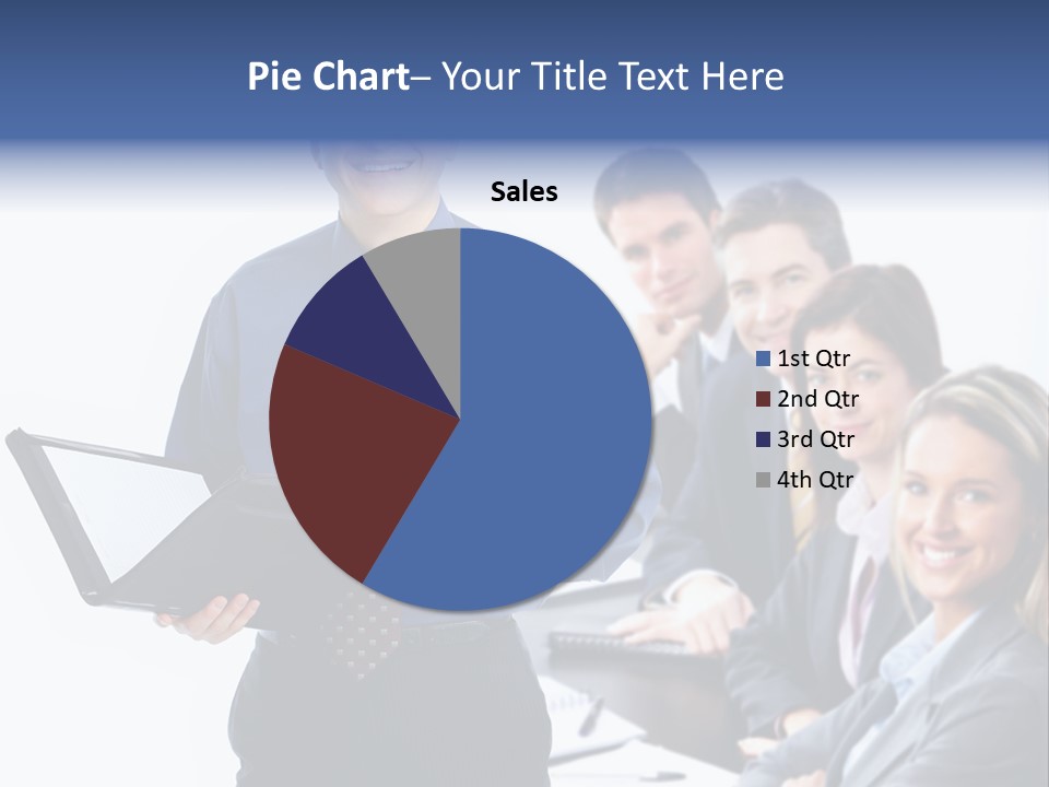 Folder Person Background PowerPoint Template