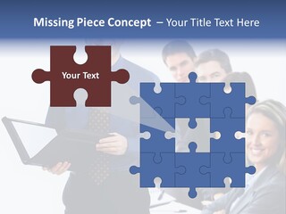 Folder Person Background PowerPoint Template