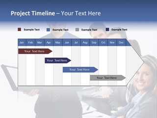 Folder Person Background PowerPoint Template