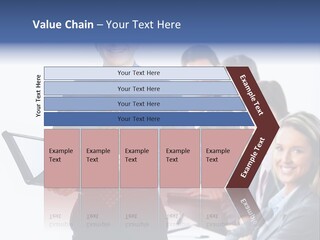 Folder Person Background PowerPoint Template
