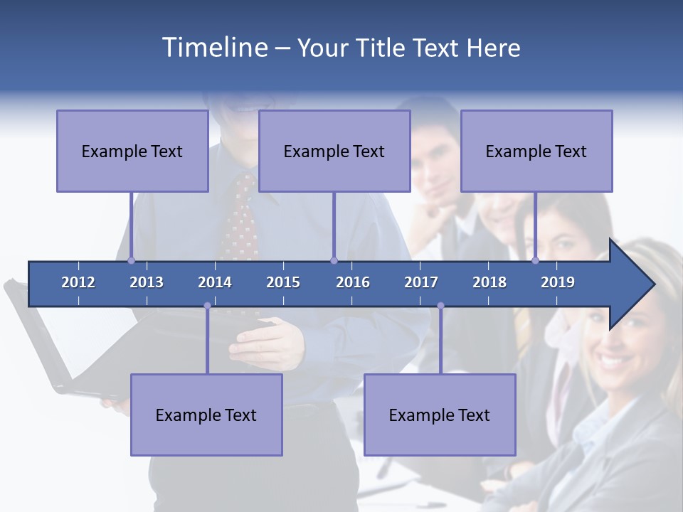 Folder Person Background PowerPoint Template