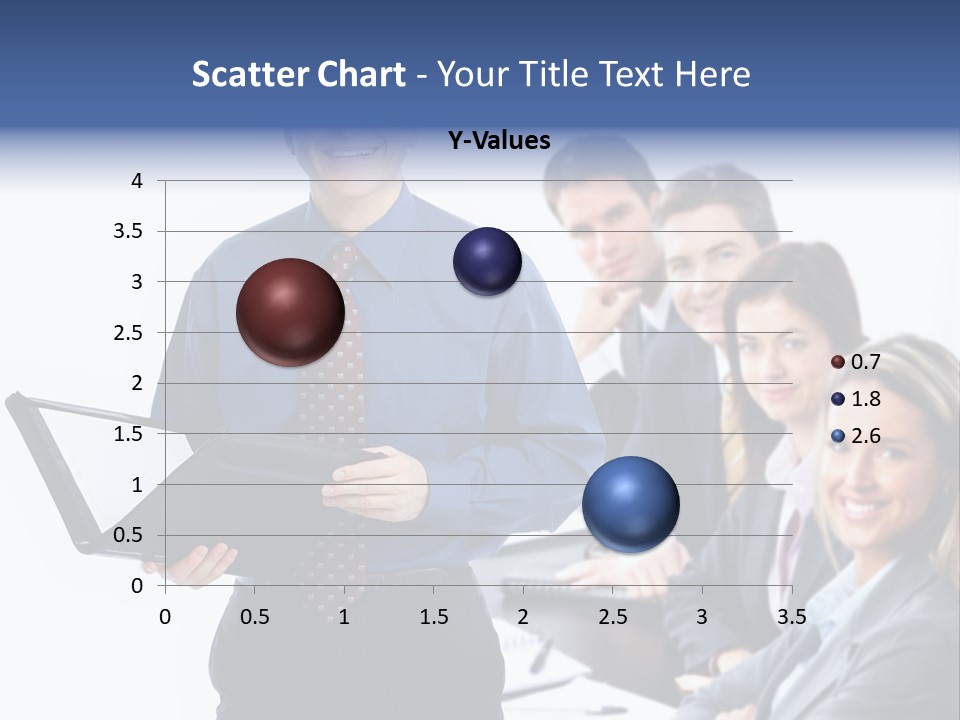 Folder Person Background PowerPoint Template