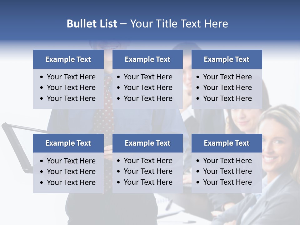 Folder Person Background PowerPoint Template