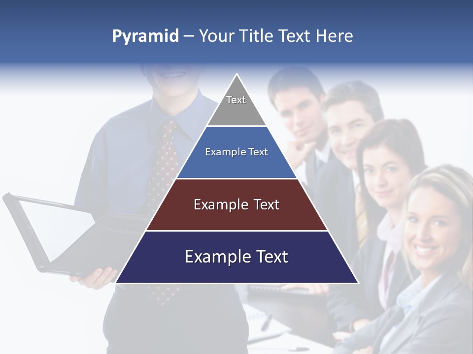 Folder Person Background PowerPoint Template