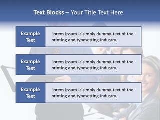 Folder Person Background PowerPoint Template