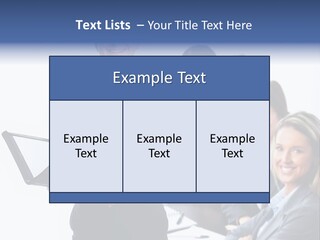 Folder Person Background PowerPoint Template