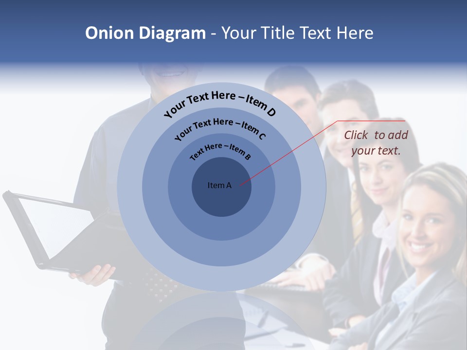Folder Person Background PowerPoint Template