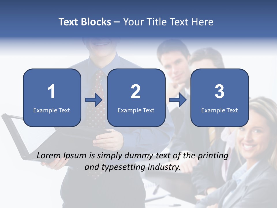 Folder Person Background PowerPoint Template
