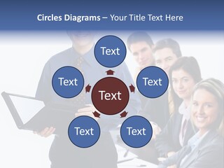 Folder Person Background PowerPoint Template