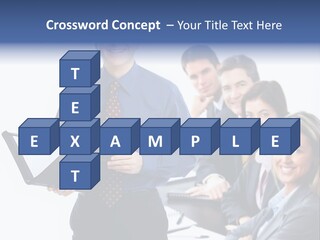 Folder Person Background PowerPoint Template