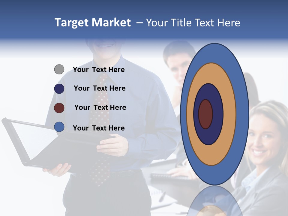 Folder Person Background PowerPoint Template
