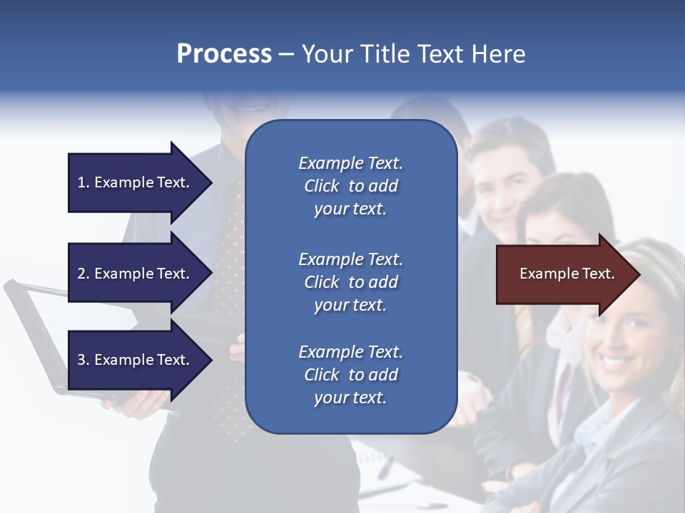 Folder Person Background PowerPoint Template