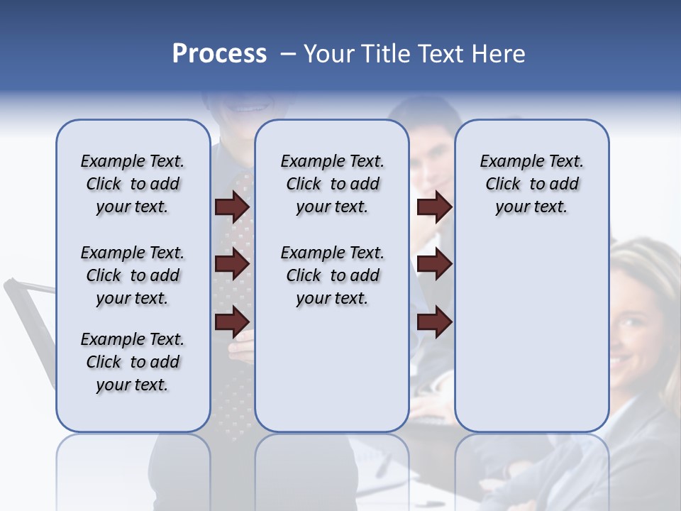 Folder Person Background PowerPoint Template