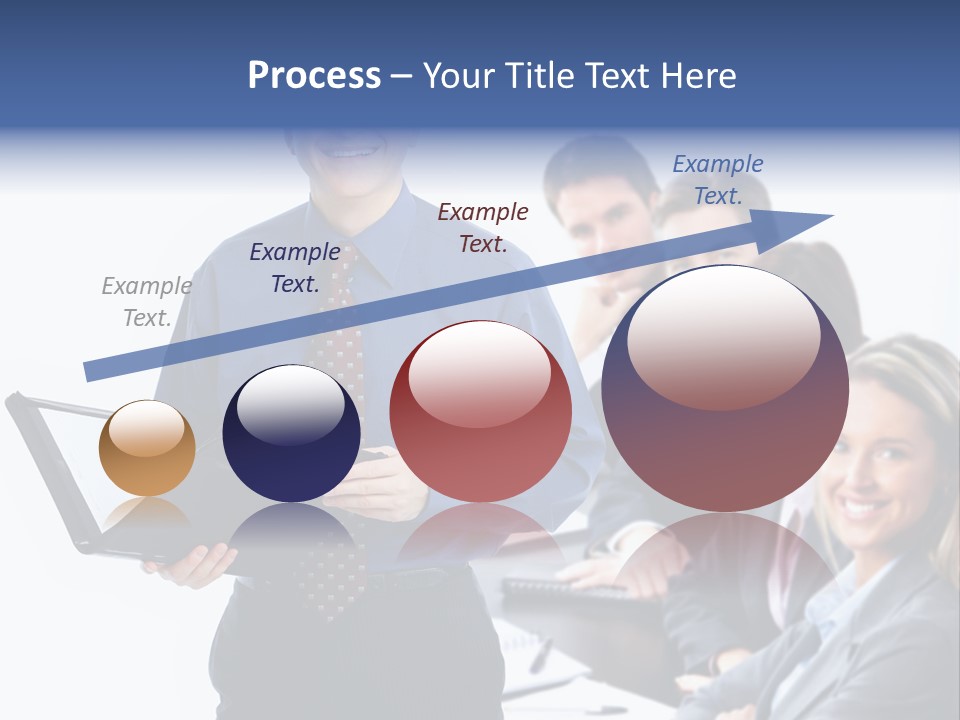 Folder Person Background PowerPoint Template