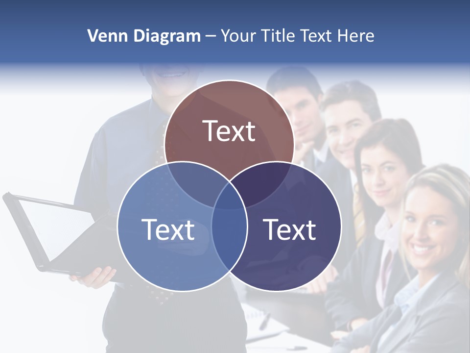 Folder Person Background PowerPoint Template