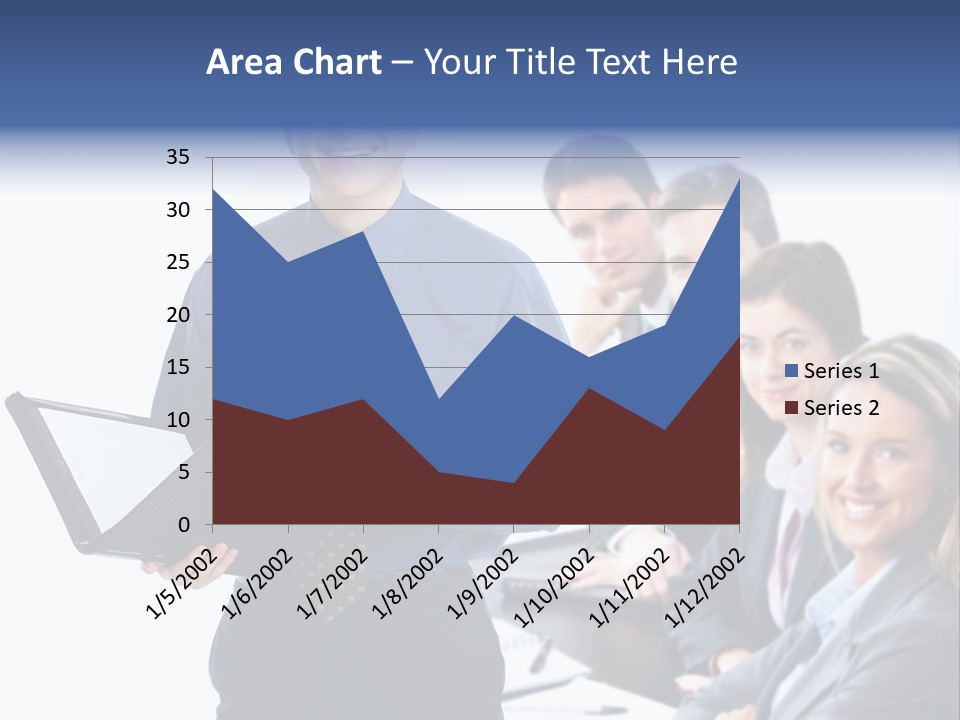 Folder Person Background PowerPoint Template