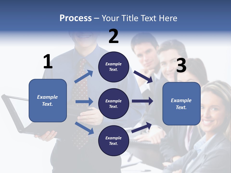 Folder Person Background PowerPoint Template