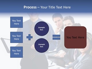 Folder Person Background PowerPoint Template