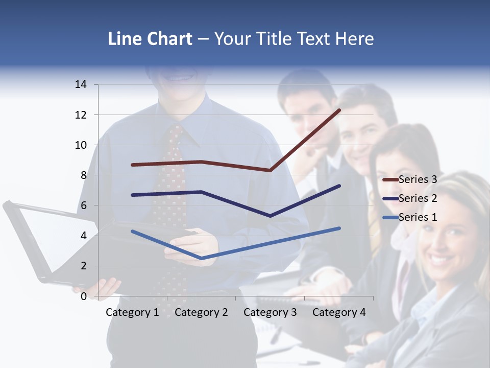 Folder Person Background PowerPoint Template