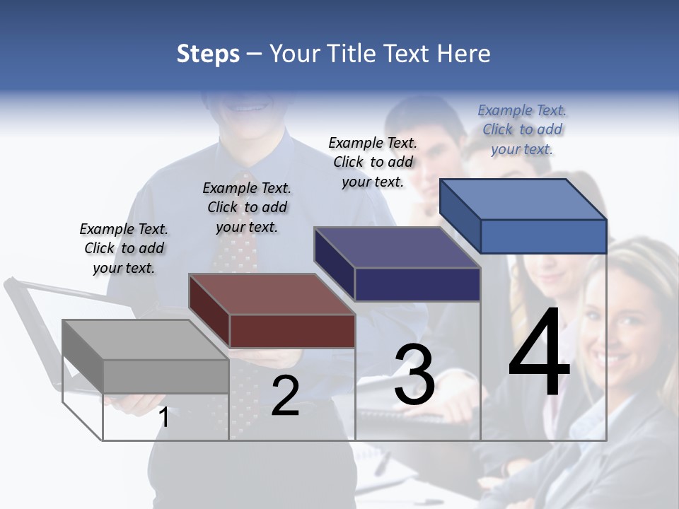 Folder Person Background PowerPoint Template