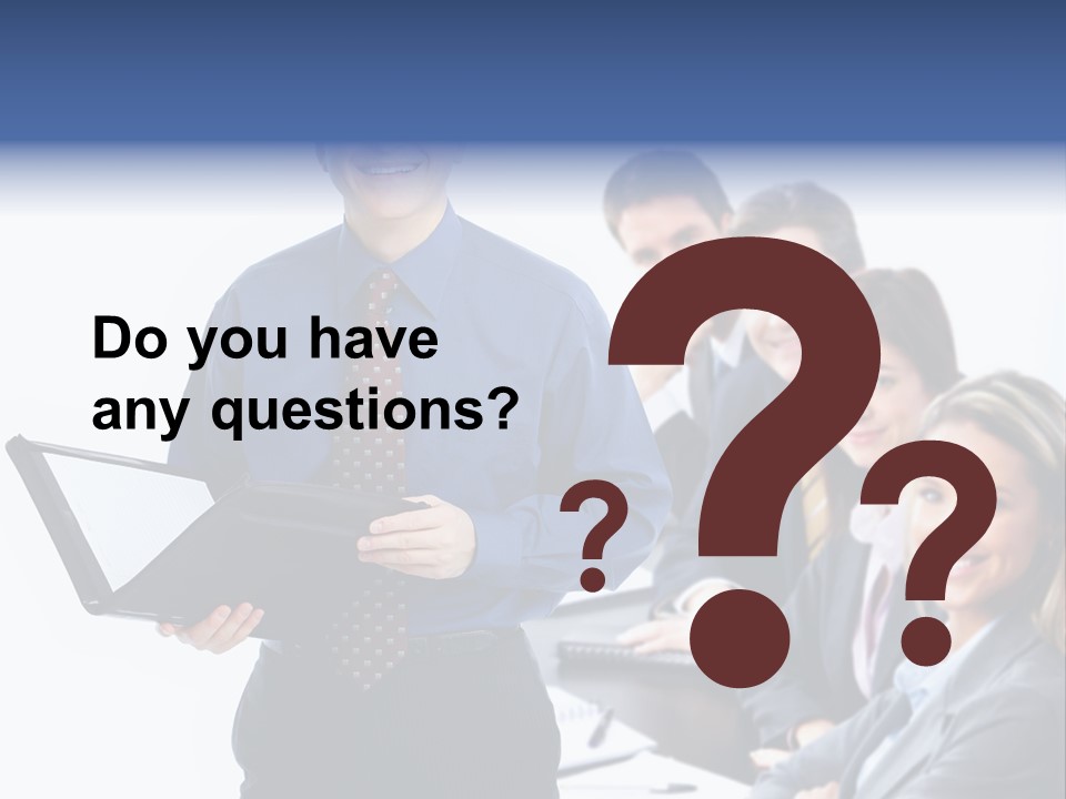 Folder Person Background PowerPoint Template
