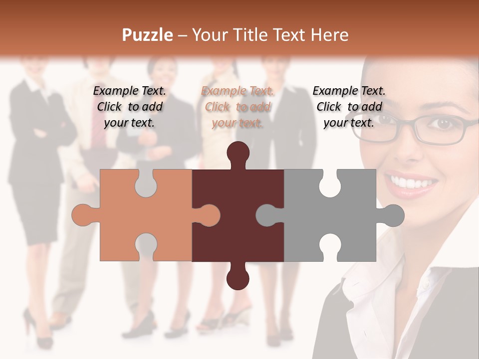 Bookkeeper Corporate Educated PowerPoint Template