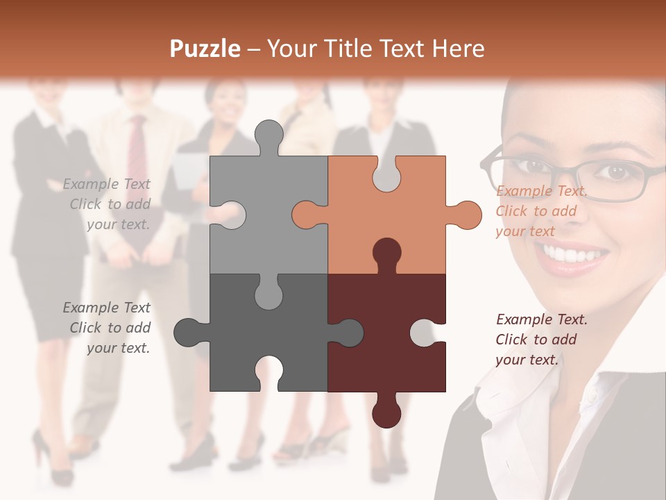 Bookkeeper Corporate Educated PowerPoint Template