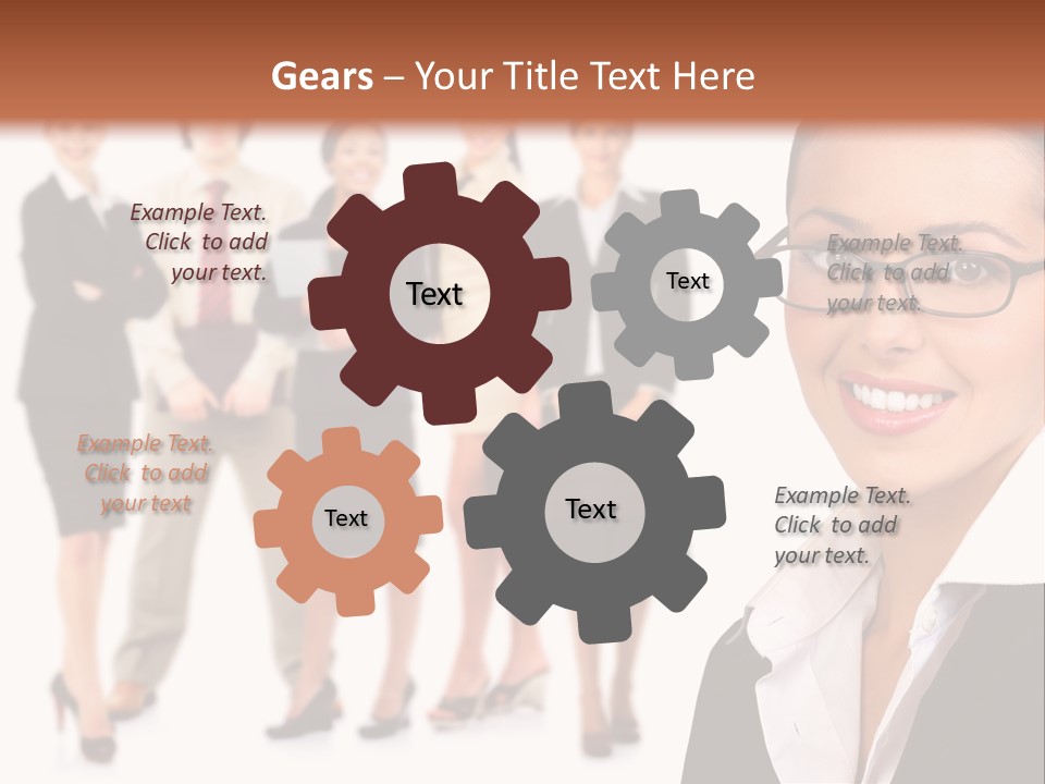 Bookkeeper Corporate Educated PowerPoint Template