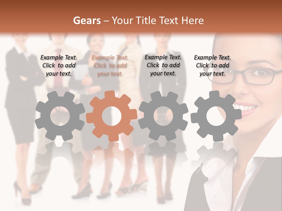 Bookkeeper Corporate Educated PowerPoint Template