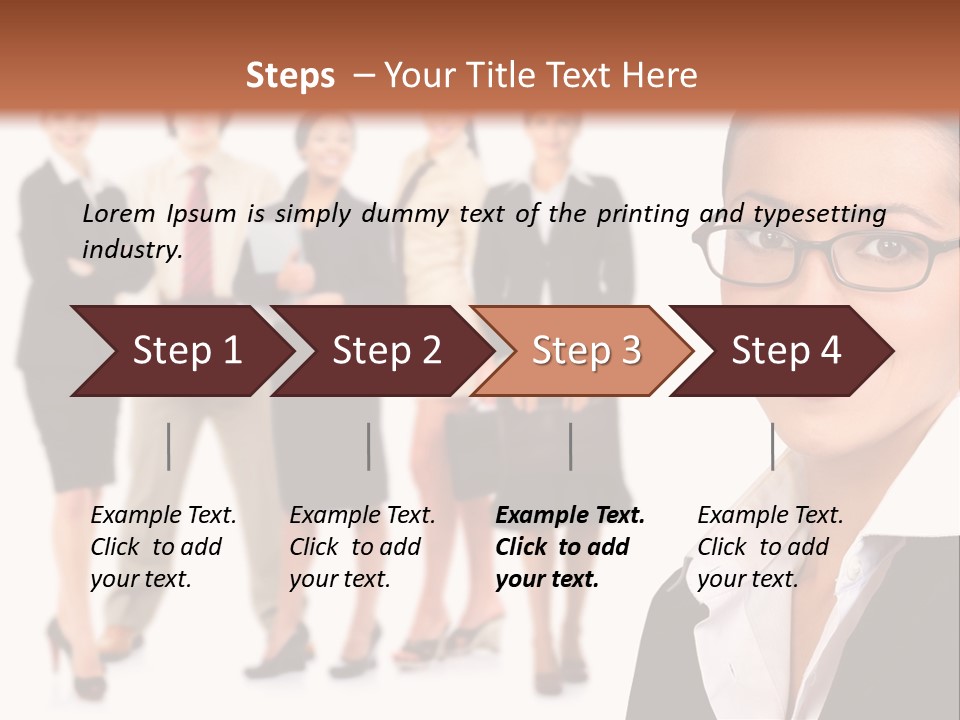 Bookkeeper Corporate Educated PowerPoint Template