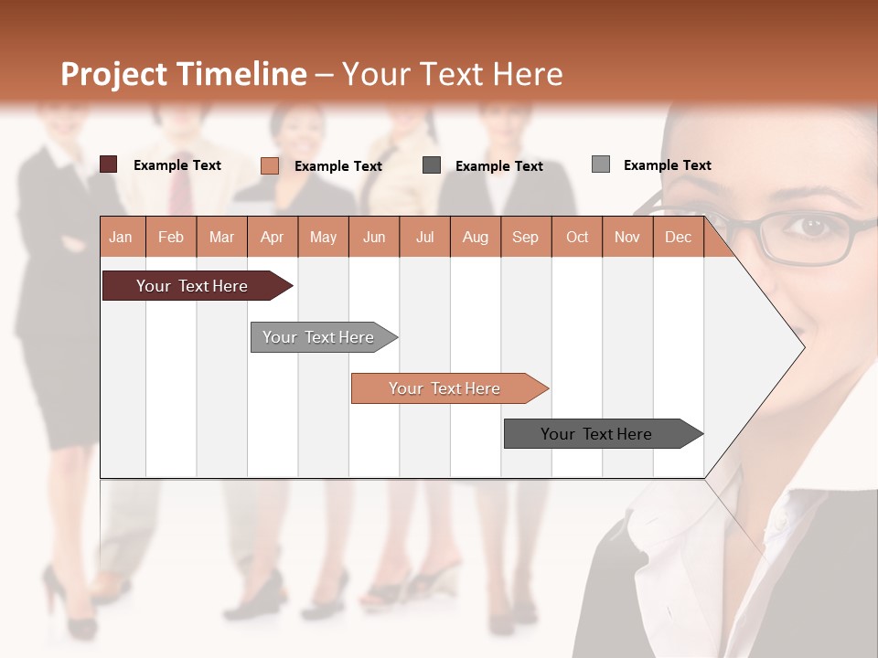 Bookkeeper Corporate Educated PowerPoint Template