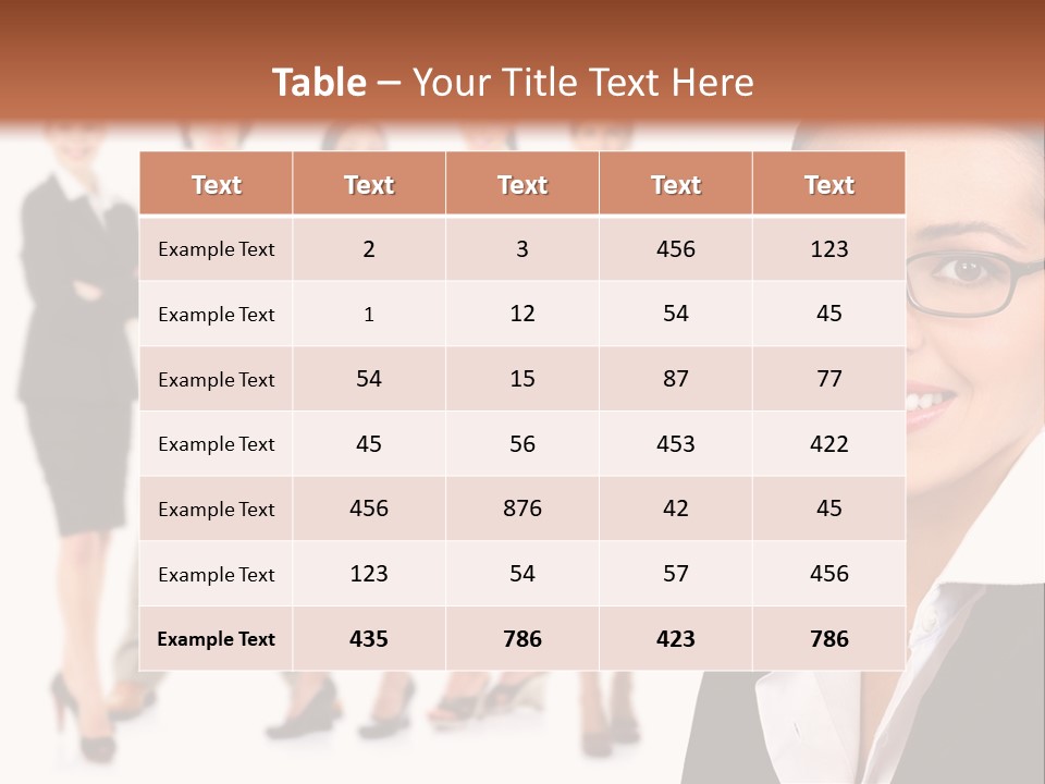 Bookkeeper Corporate Educated PowerPoint Template