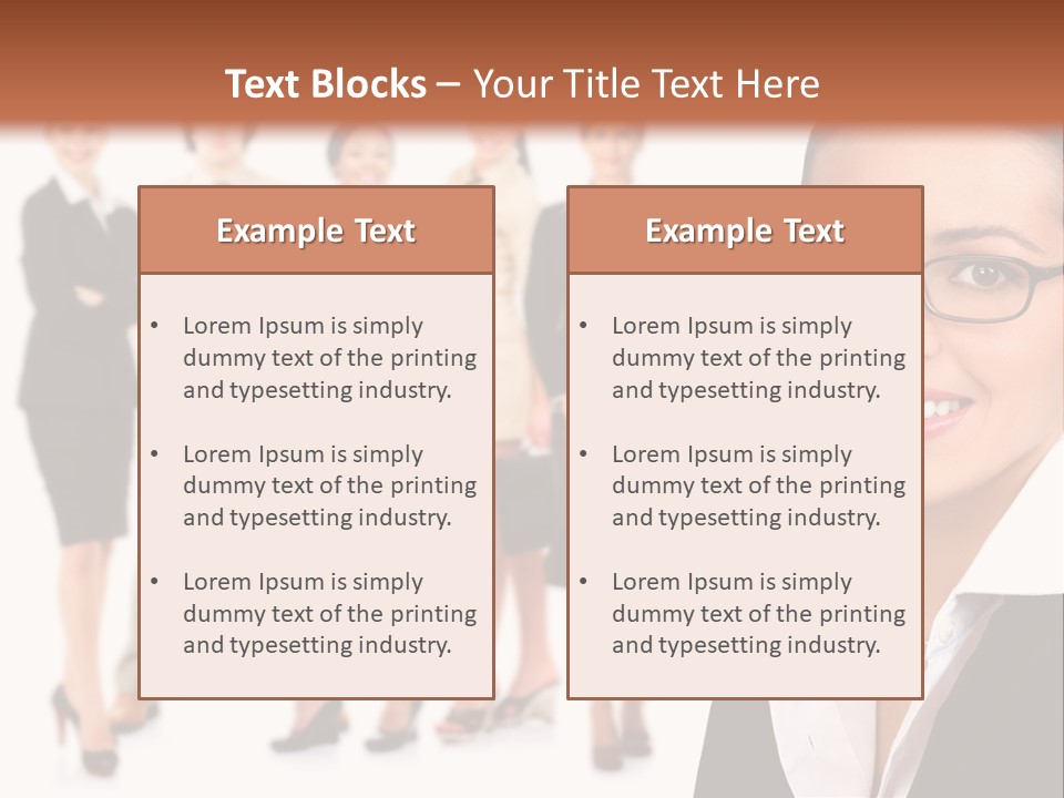 Bookkeeper Corporate Educated PowerPoint Template