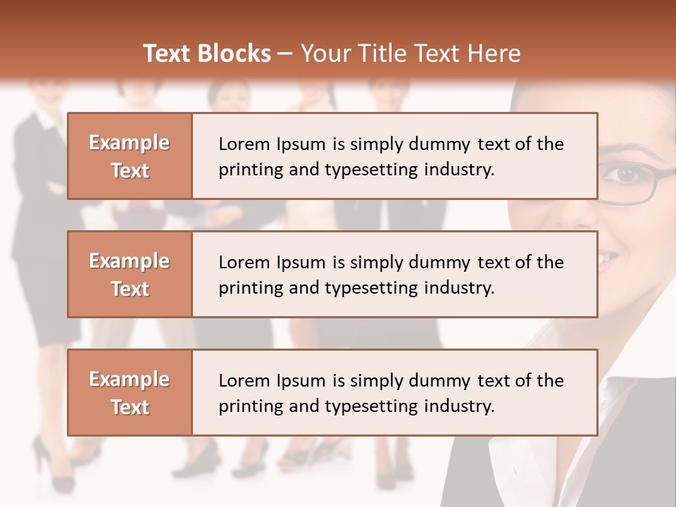 Bookkeeper Corporate Educated PowerPoint Template