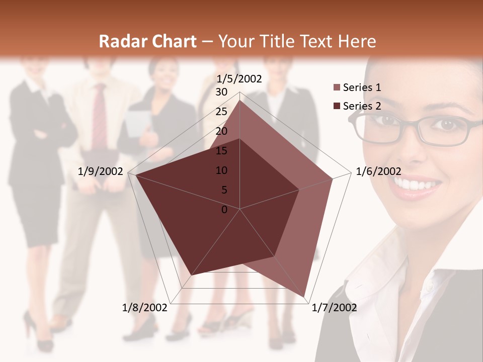 Bookkeeper Corporate Educated PowerPoint Template