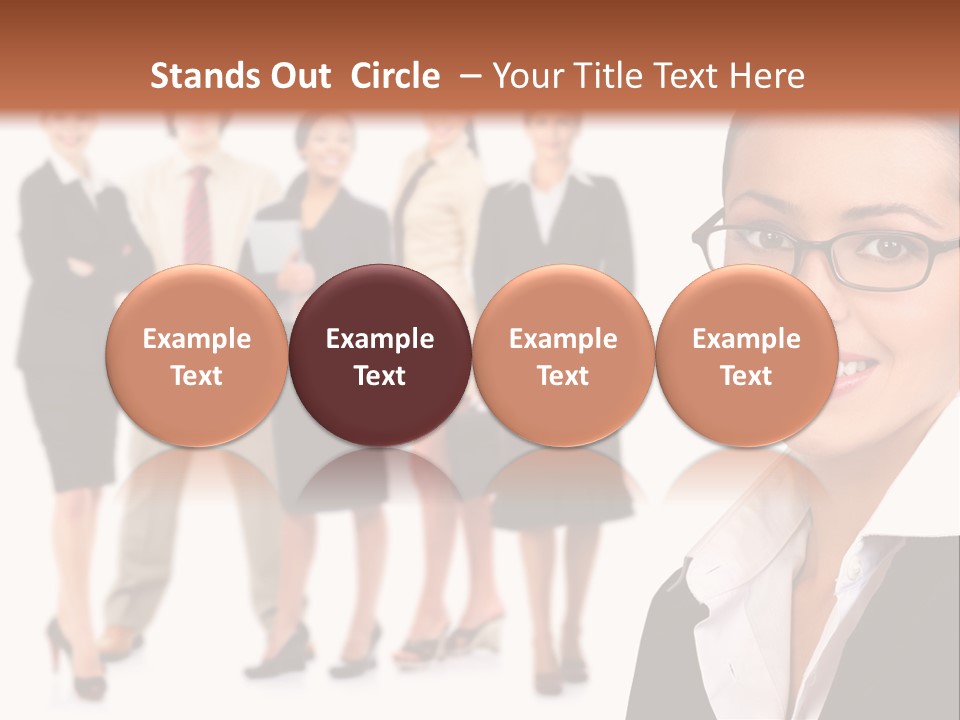 Bookkeeper Corporate Educated PowerPoint Template