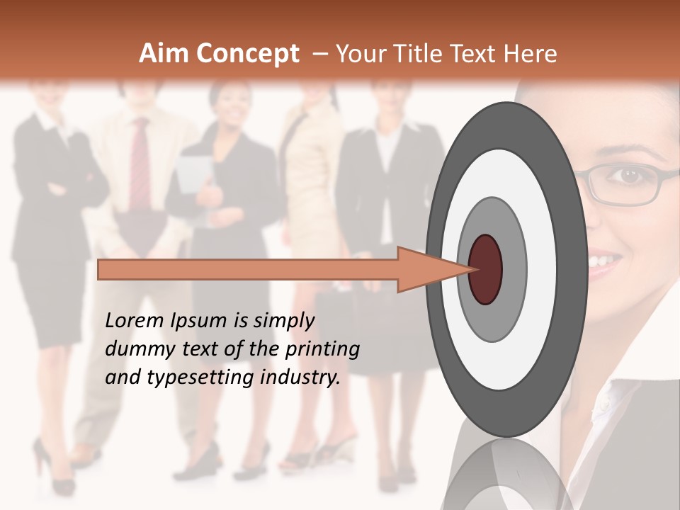 Bookkeeper Corporate Educated PowerPoint Template