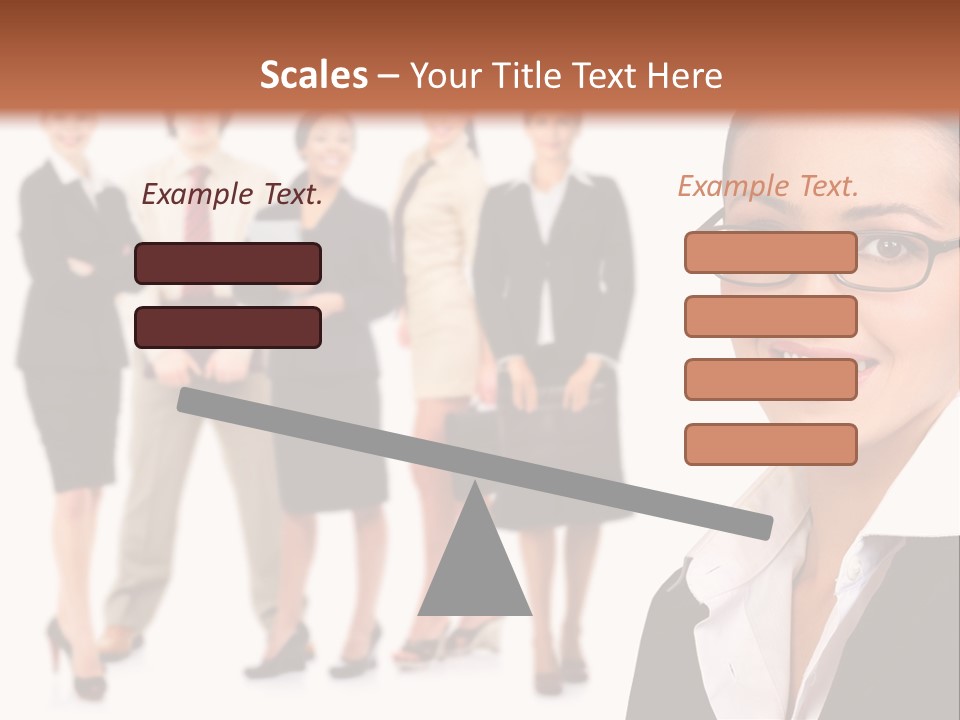 Bookkeeper Corporate Educated PowerPoint Template