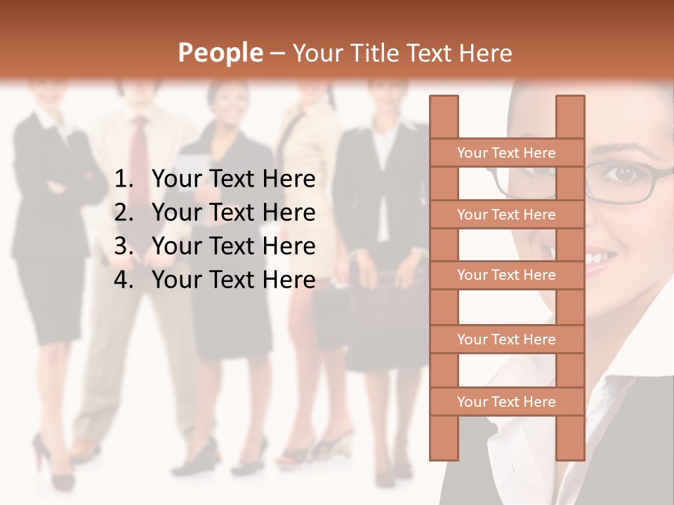 Bookkeeper Corporate Educated PowerPoint Template