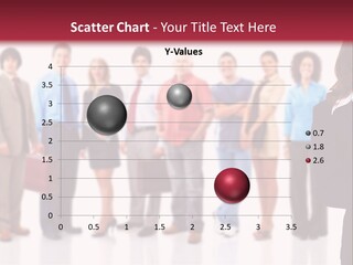 Employee Isolate Business PowerPoint Template