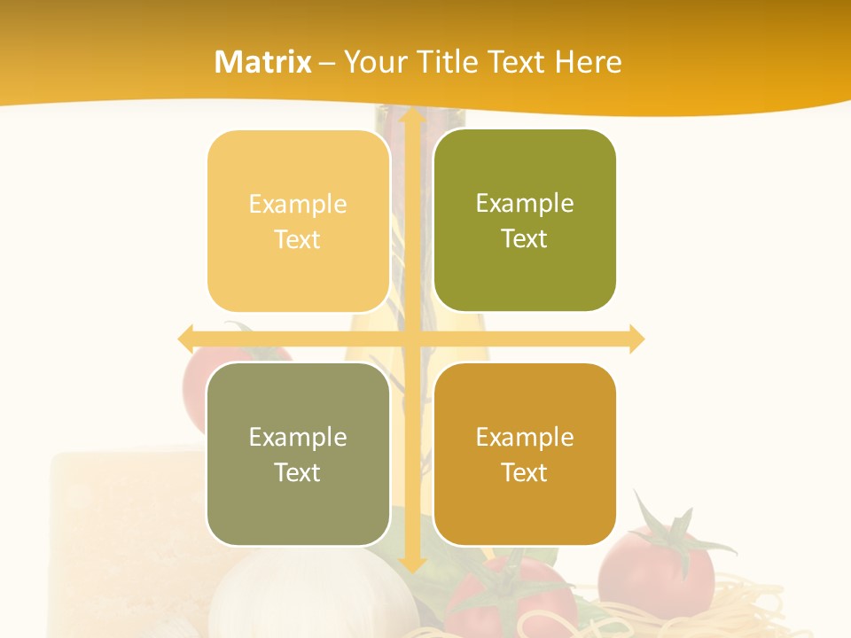 Leaf Tomato Meal PowerPoint Template