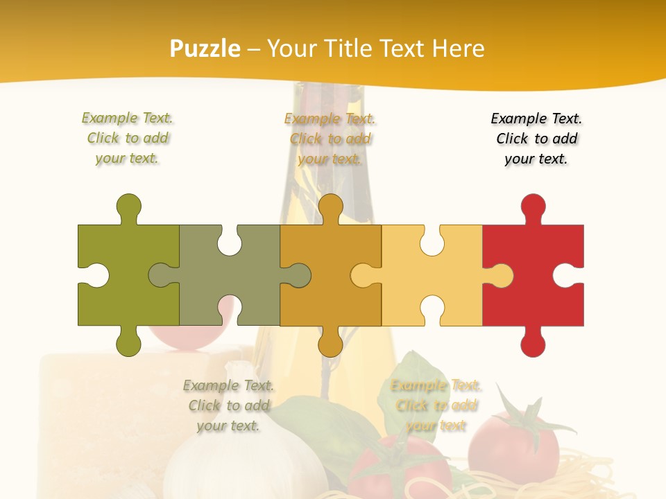 Leaf Tomato Meal PowerPoint Template