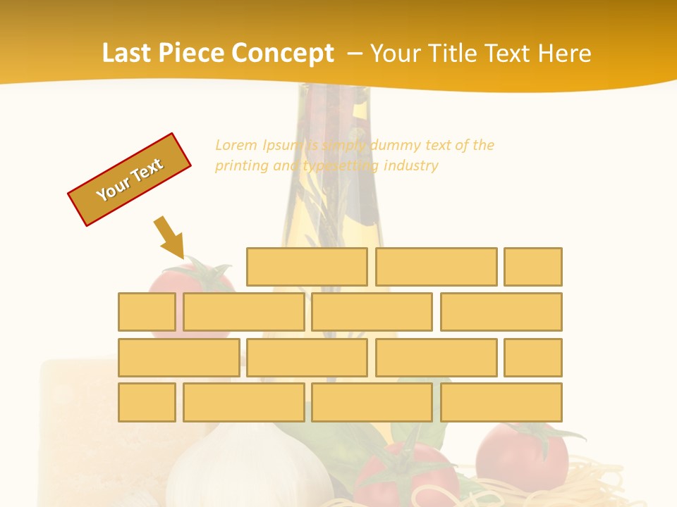 Leaf Tomato Meal PowerPoint Template